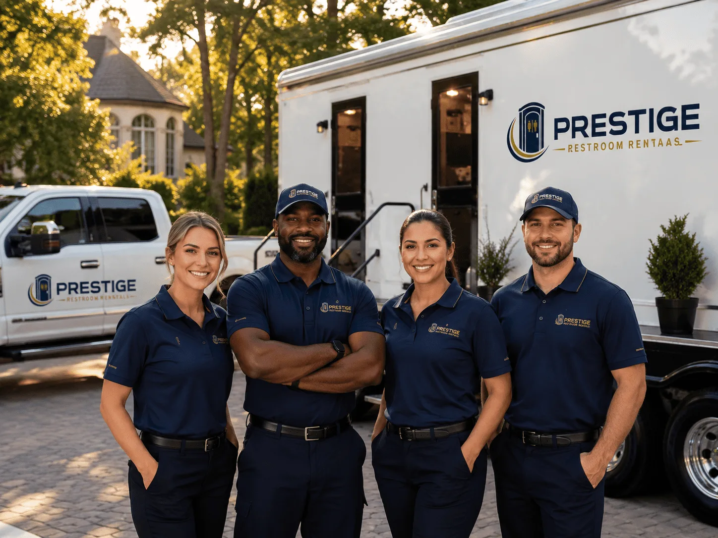 Trusted Luxury Portable Restrooms company in Celeste, TX